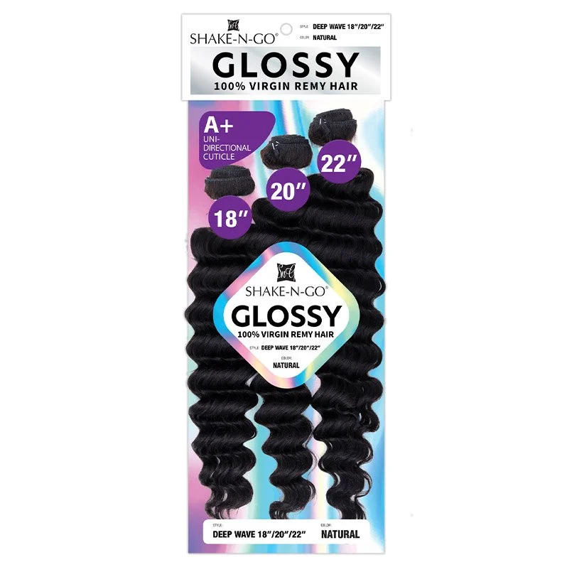 Glossy Human Hair – Deep Wave