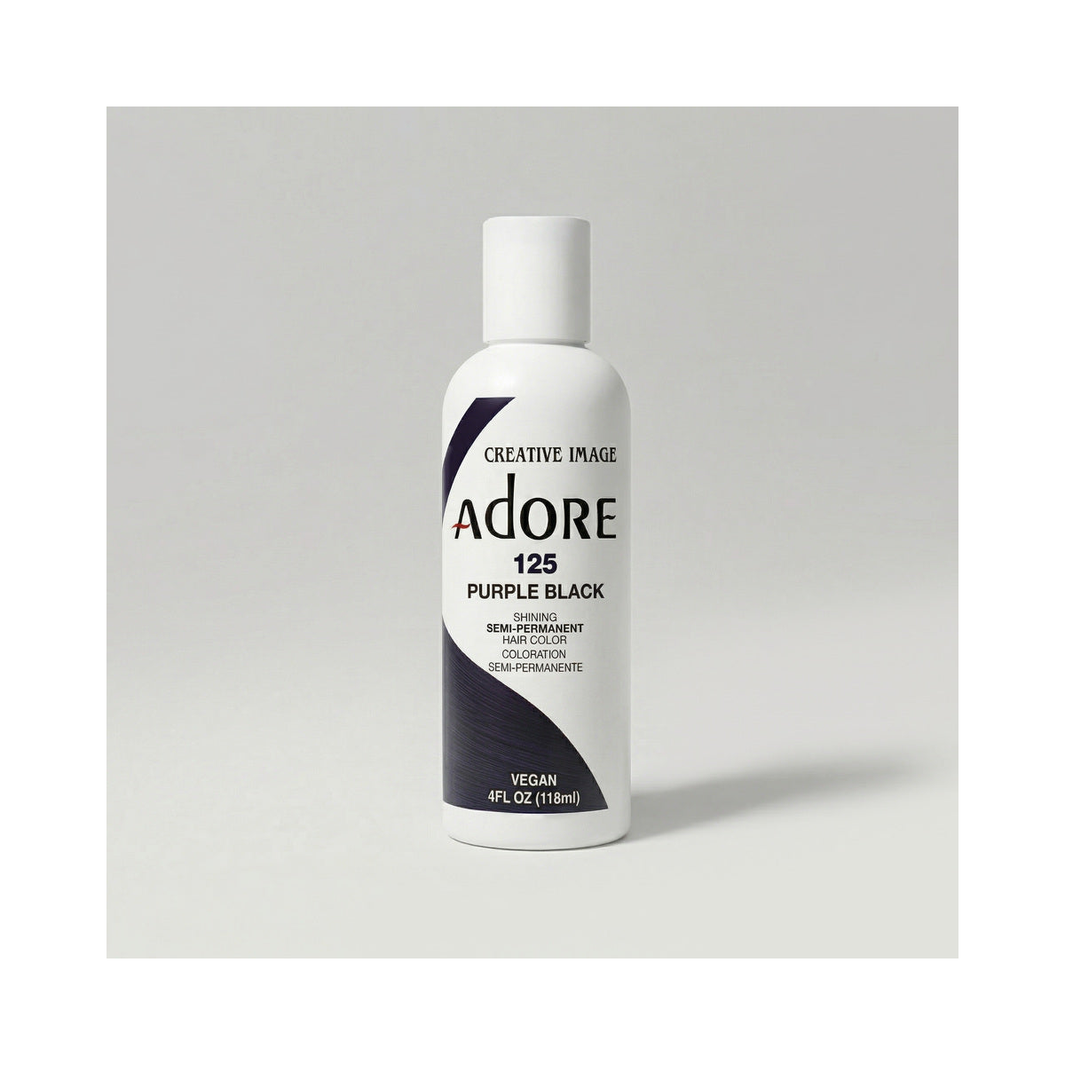 Adore Semi-Permanent Hair Color – Purple Black 125 official product image