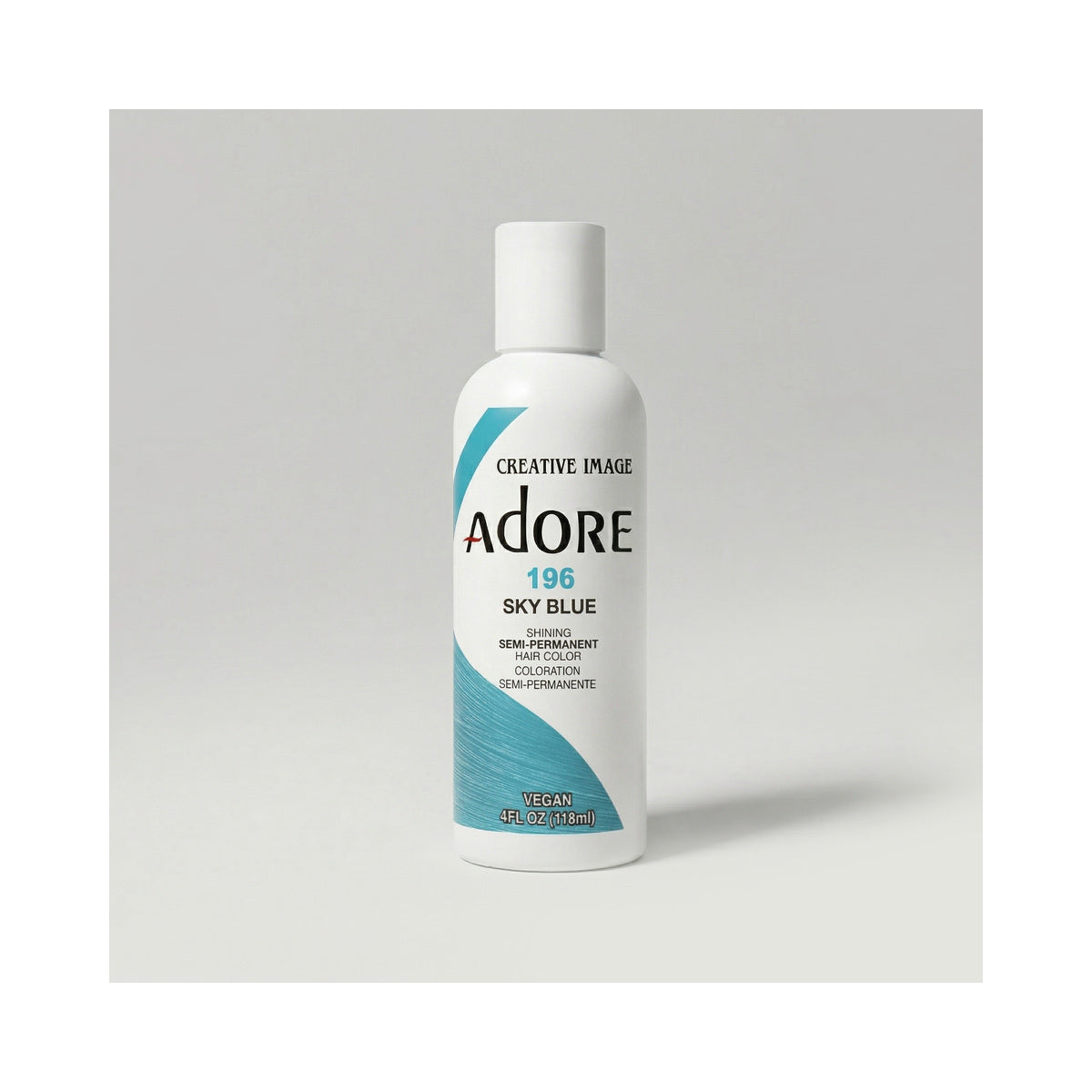 Adore Semi-Permanent Hair Color – Sky Blue 196 official product image