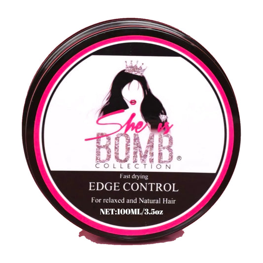 She Is Bomb Edge Control — 100ml/3.5oz product image on white background