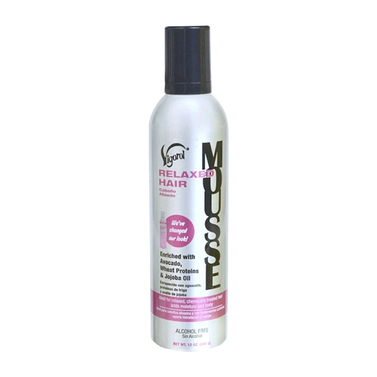 Vigorol Relaxed Hair Mousse product image on white background