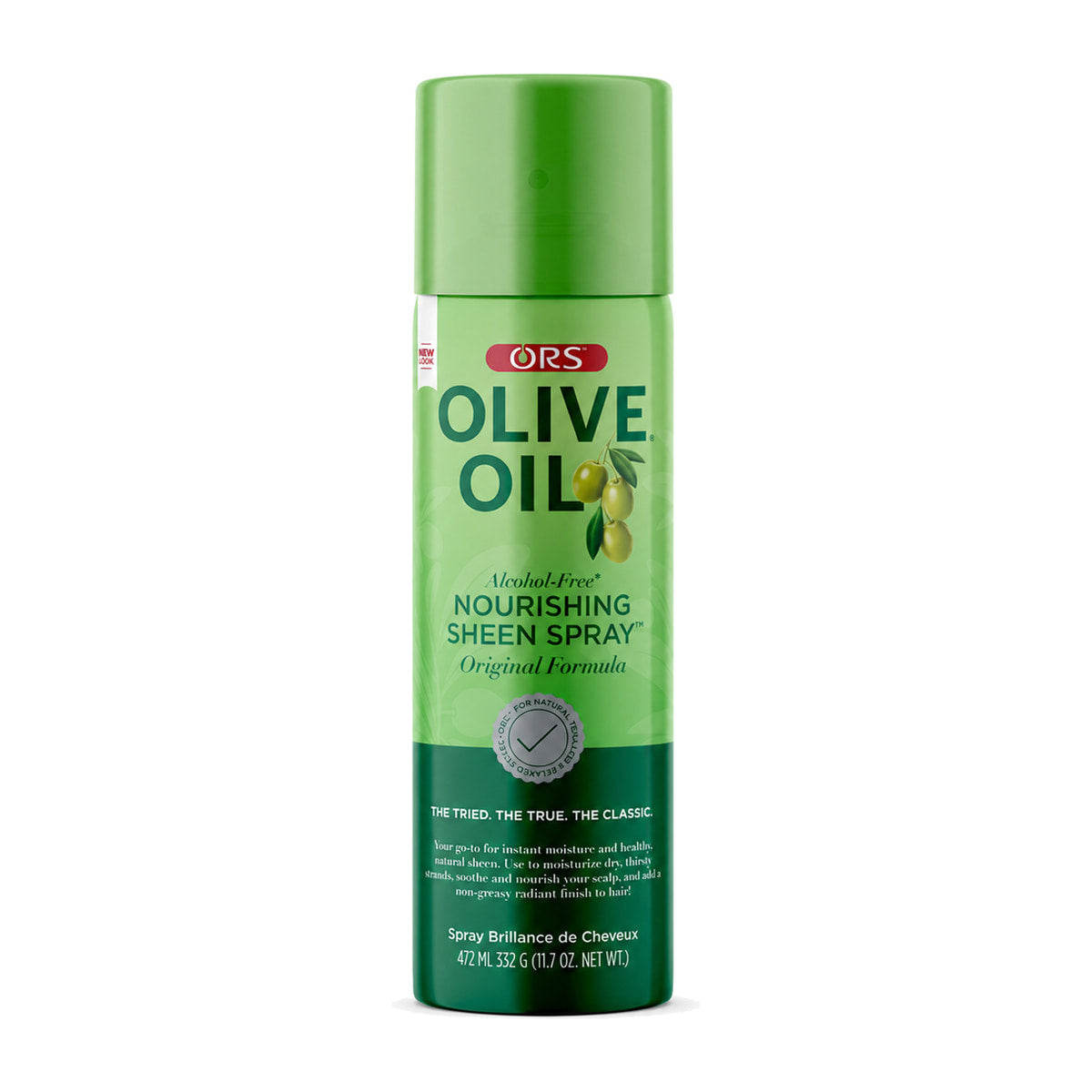 ORS Olive Oil Nourishing Sheen Spray product image on white background