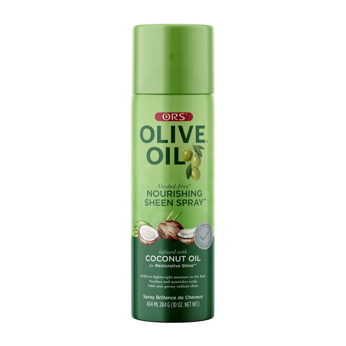 ORS Olive Oil Nourishing Sheen Spray with Coconut Oil product image on white background