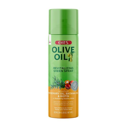 ORS Olive Oil Revitalizing Sheen Spray with Rosemary Oil, Batana Oil & Biotin product image on white background