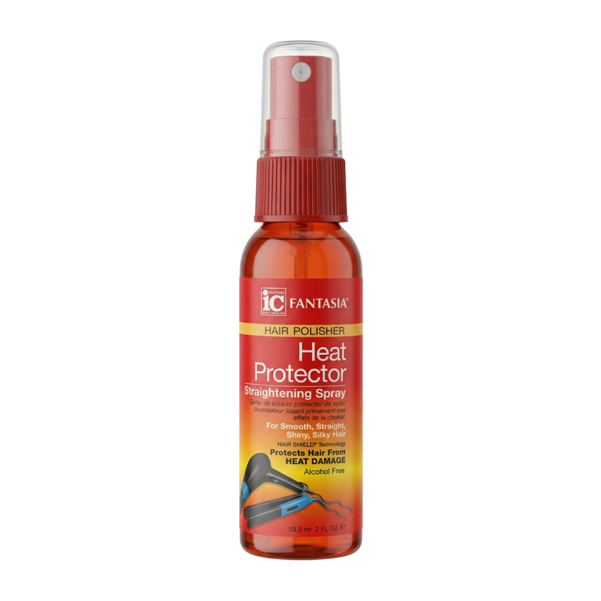 Fantasia IC Heat Protector Straightening Spray main product image on white background