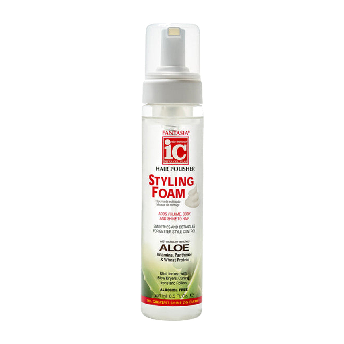Fantasia IC Hair Polisher Styling Foam – 8.5 oz product image on white background