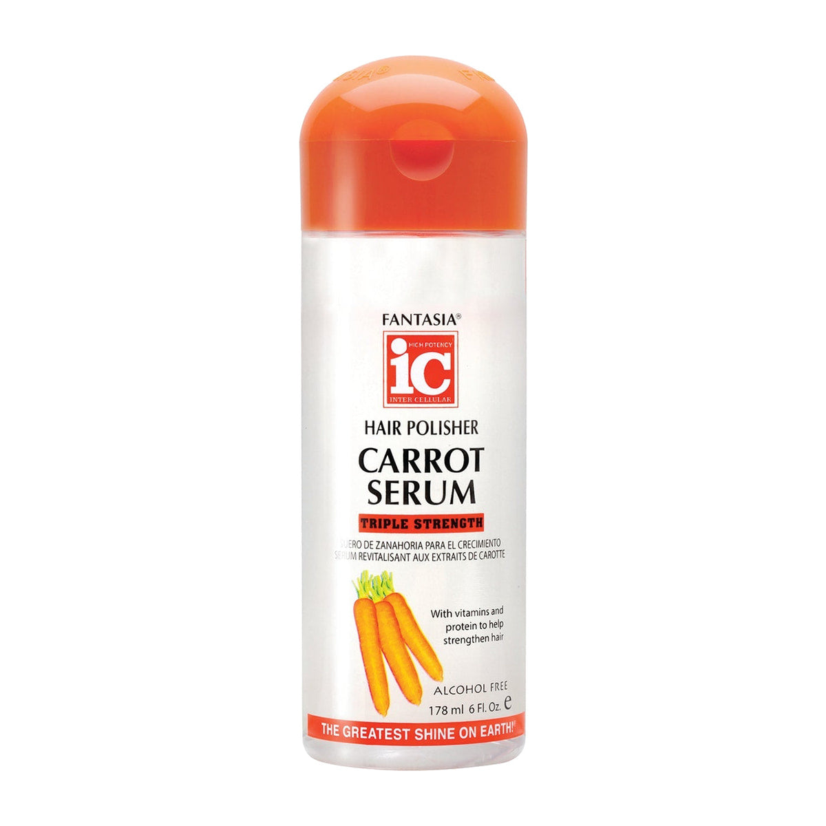 Fantasia IC Carrot Hair Polisher Serum – 6 oz product image on white background
