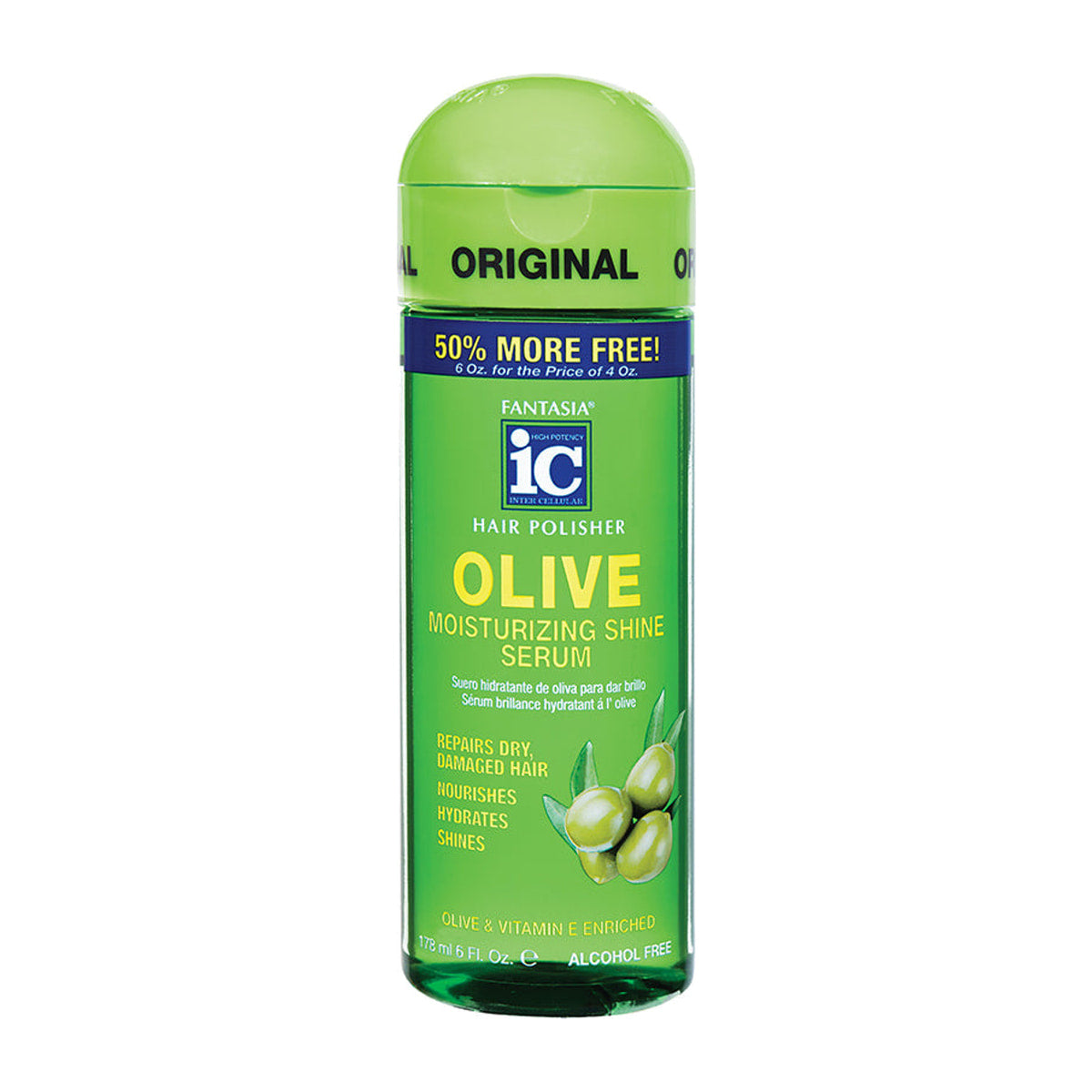 Fantasia IC Olive Moisturizing Shine Serum main product image on white background