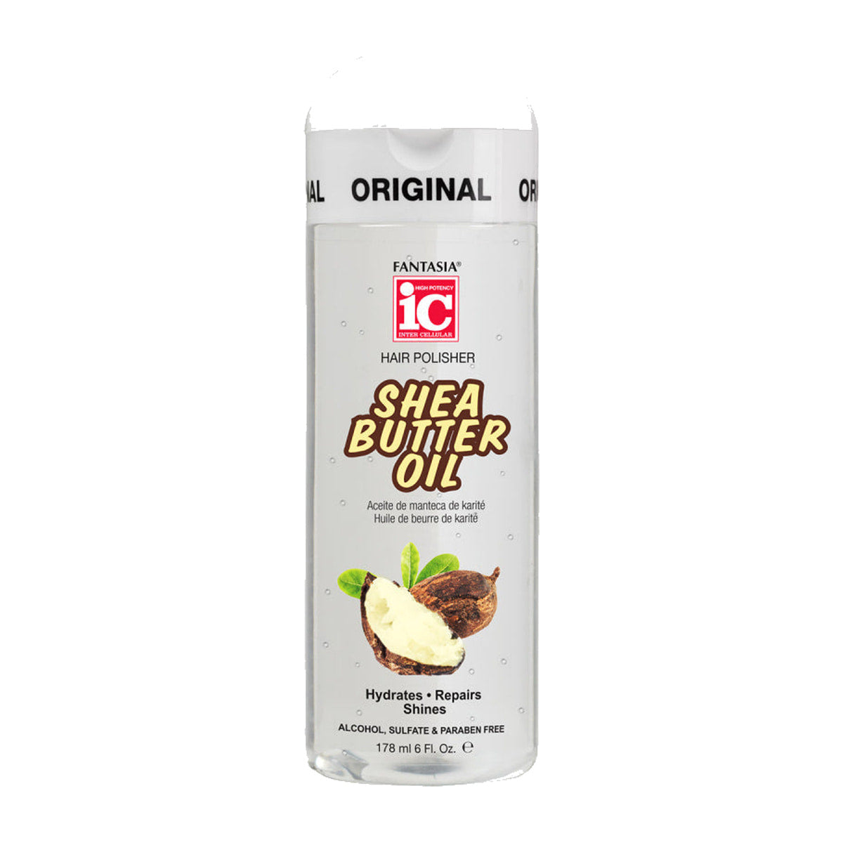 Fantasia IC Shea Butter Oil Serum – 6 oz product image on white background