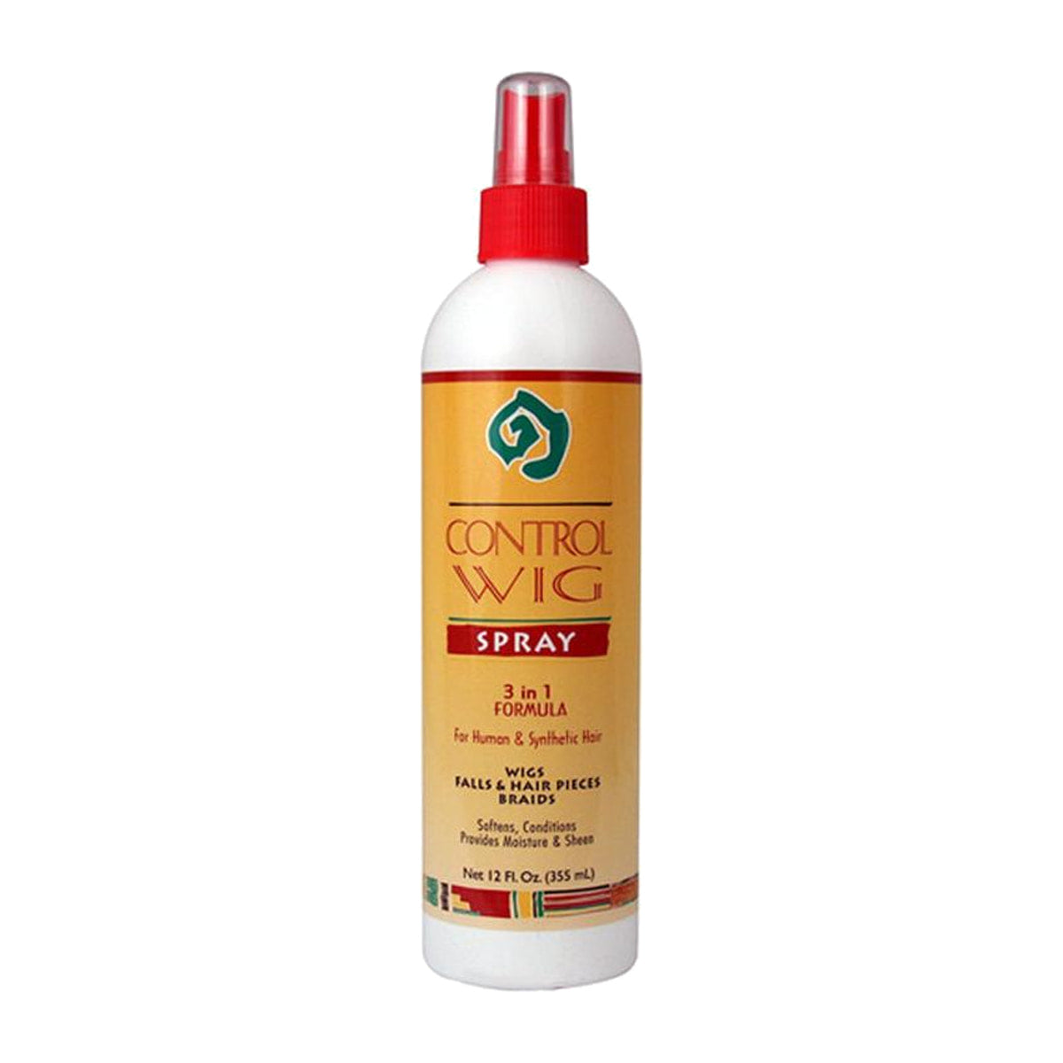 African Essence Control Wig Spray 3-in-1 – 12 oz product image on white background