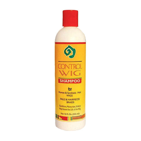 African Essence Control Wig Shampoo – 12 oz product image on white background