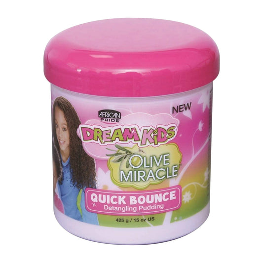 African Pride Dream Kids Quick Bounce Detangling Pudding – 15 oz product image on white background