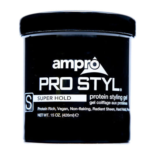 Ampro Pro Styl Super Hold Protein Styling Gel product image on white background