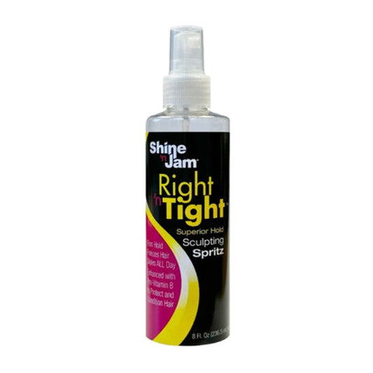 Shine 'n Jam Right 'N Tight Sculpting Spritz – 8 oz product image on white background