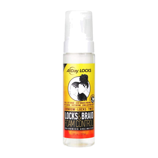 AllDay Locks Locks & Braid Foam Control – 8 oz product image on white background