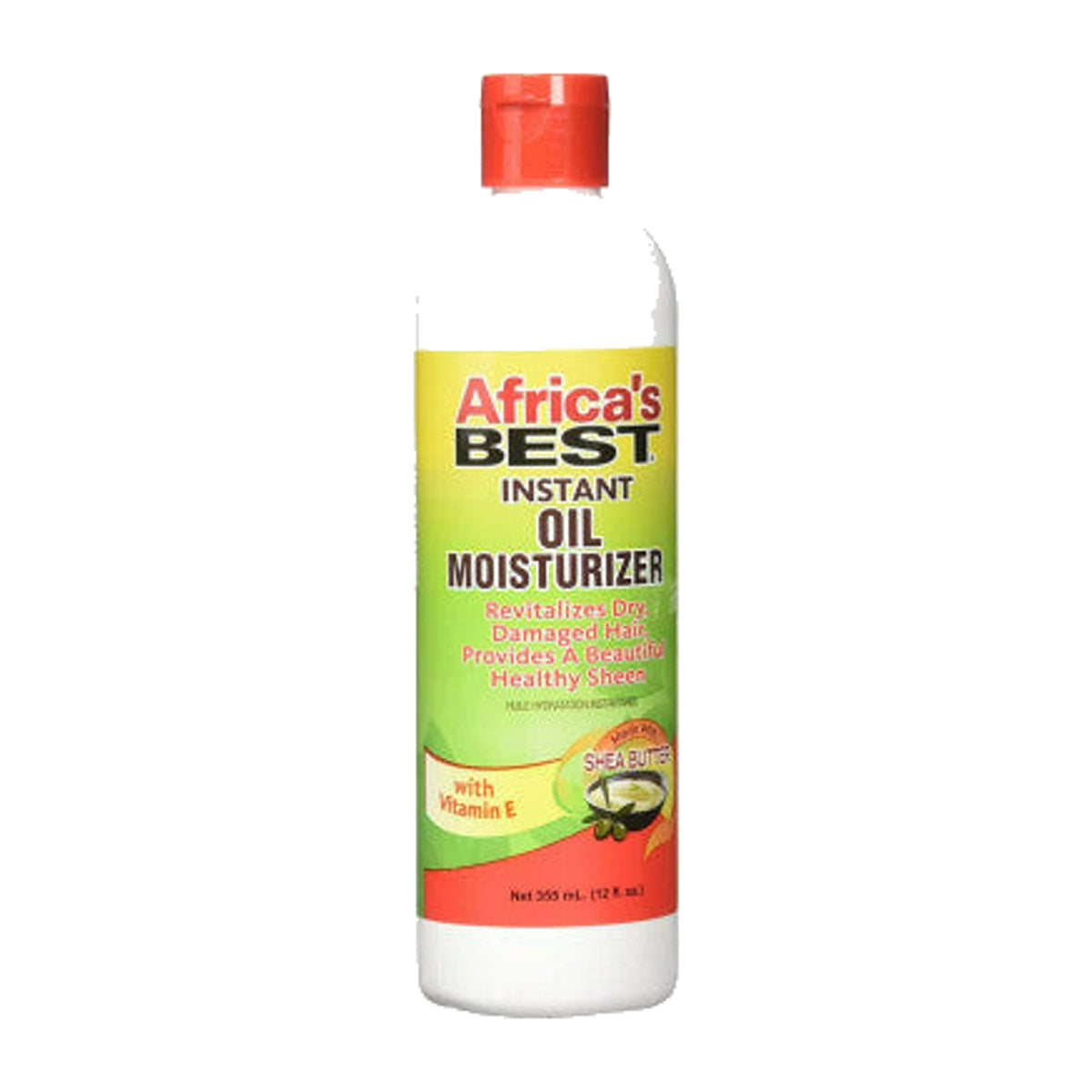 Africa's Best Instant Oil Moisturizer with Vitamin E – 12 oz product image on white background