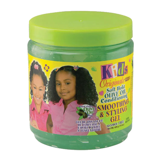 Kids Originals Olive Oil Styling Gel – Soft Hold, 15 oz product image on white background