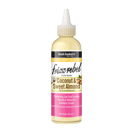 Aunt Jackie's Natural Growth Oil Blend – 4 oz main product image on white background