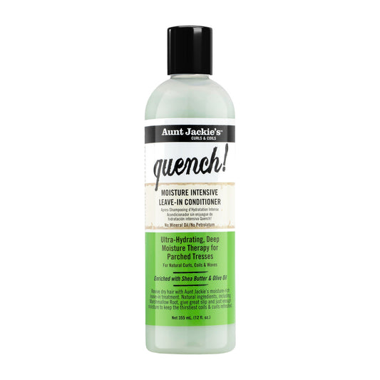 Aunt Jackie's Quench Moisture Intensive Leave-In Conditioner – 12 oz product image on white background