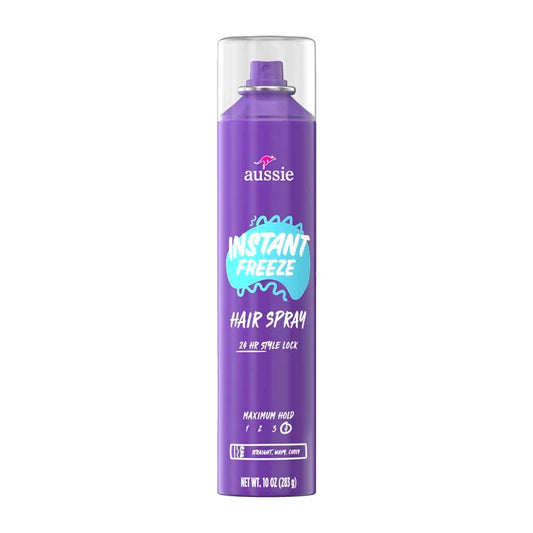 Aussie Instant Freeze Hair Spray – 10 oz product image on white background