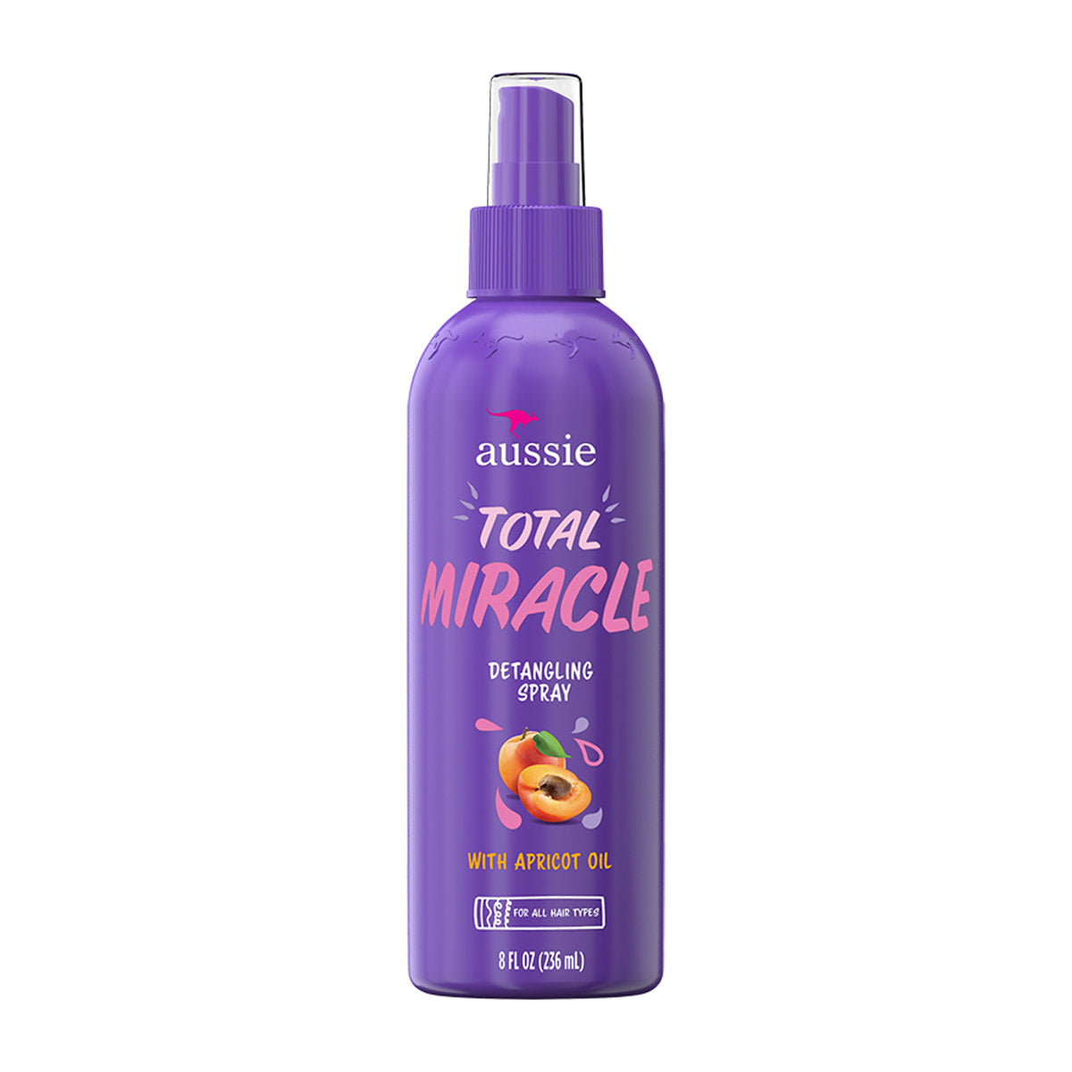 Aussie Total Miracle Detangler – 8 oz product image on white background