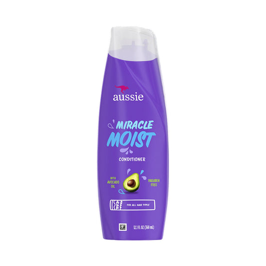 Aussie Miracle Moist Conditioner – 12.1 oz product image on white background