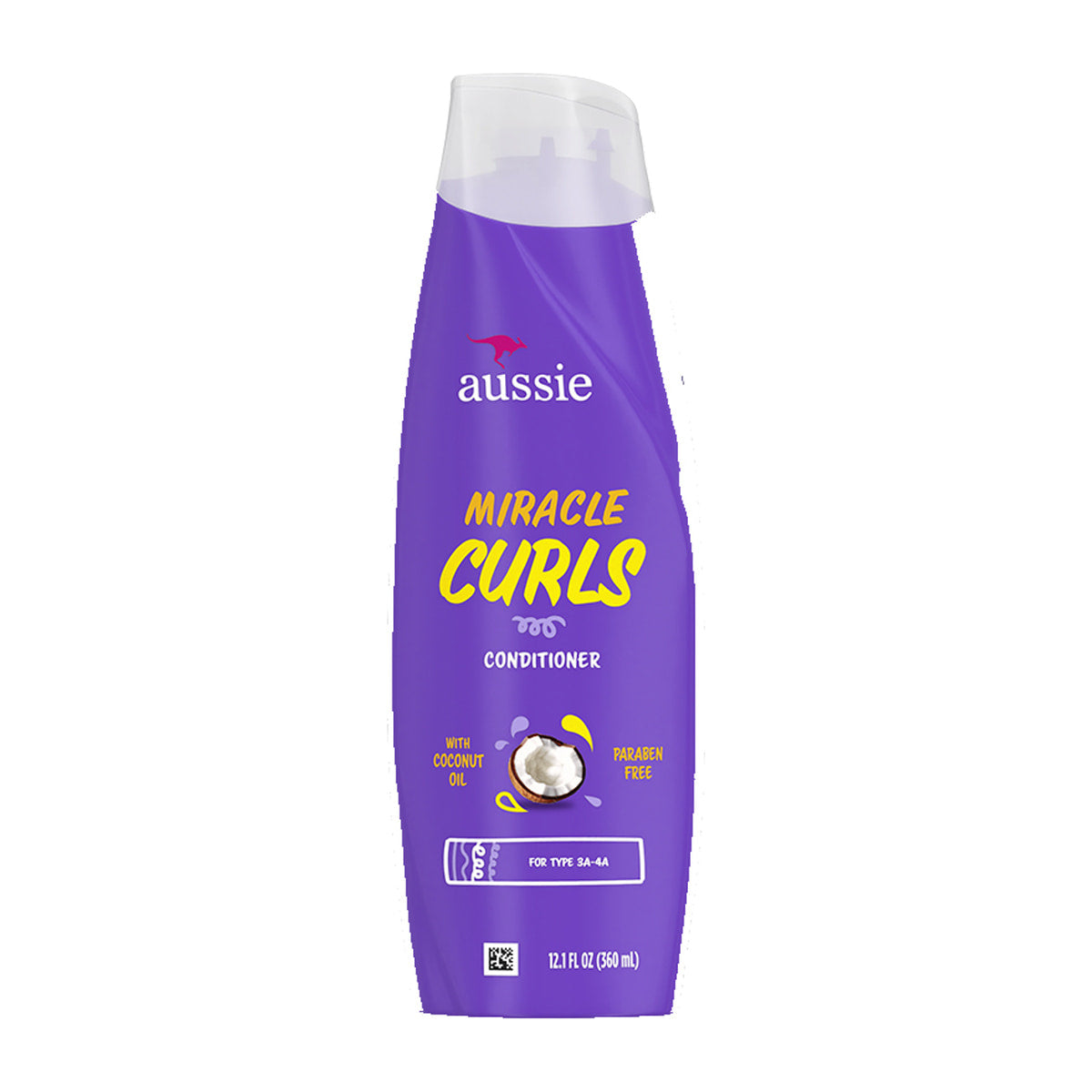 Aussie Miracle Curls Conditioner – 12.1 oz product image on white background
