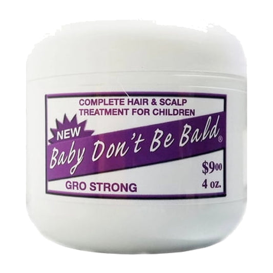 Baby Don't Be Bald Gro Strong Hair & Scalp Cream – 4 oz product image on white background