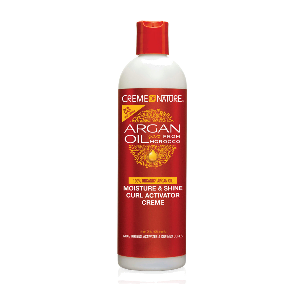 Crème of Nature Argan Oil Moisture & Shine Curl Activator Crème – 12 oz product image on white background