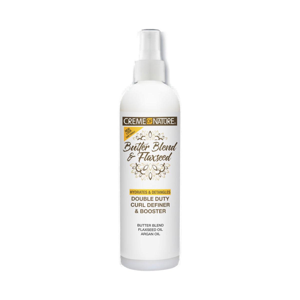 Crème of Nature Butter Blend & Flaxseed Curl Definer & Booster – 12 oz product image on white background