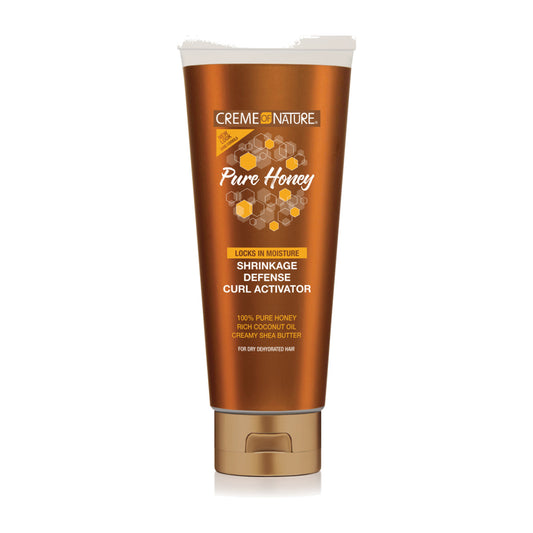 Crème of Nature Pure Honey Shrinkage Defense Curl Activator – 10.5 oz product image on white background