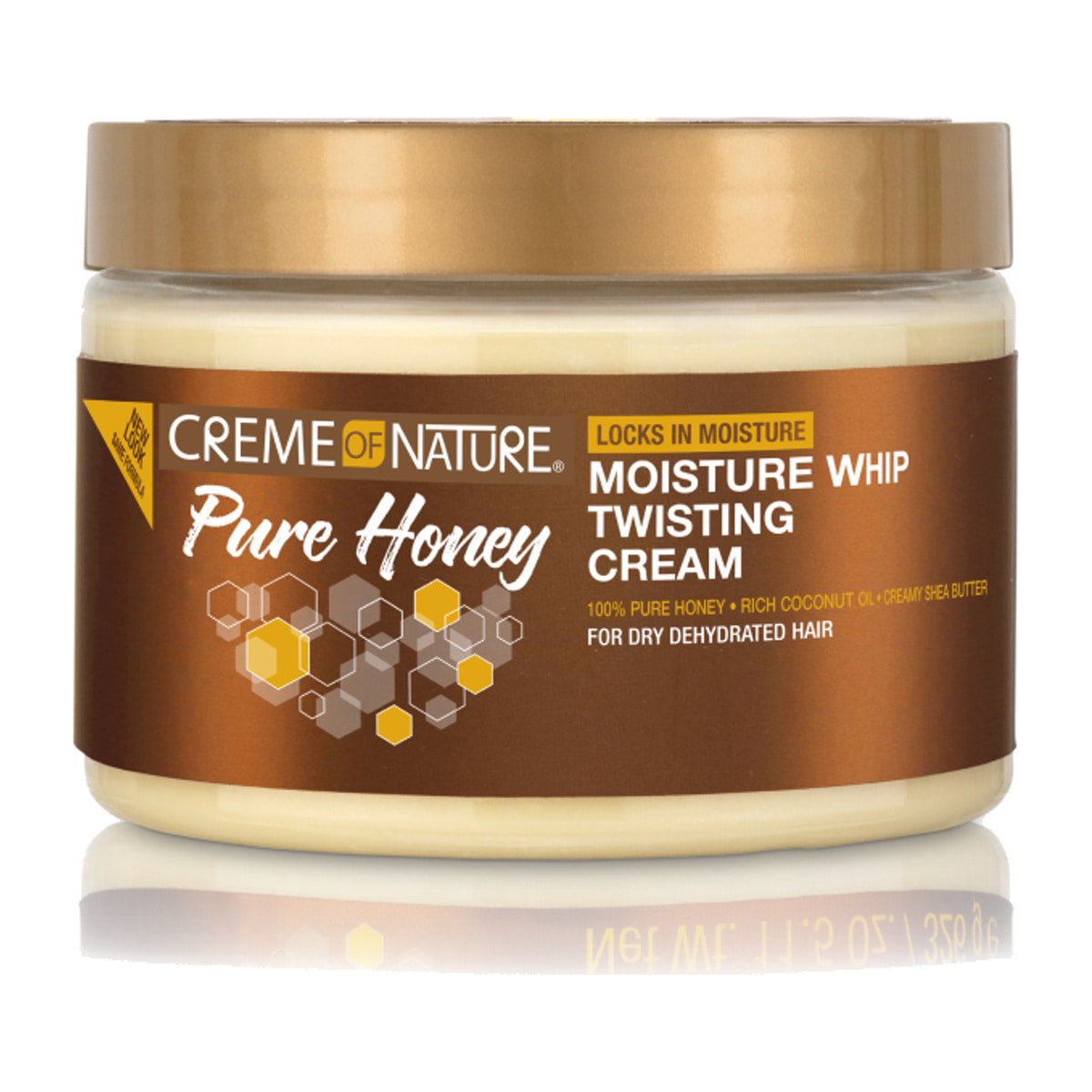 Crème of Nature Pure Honey Moisture Whip Twisting Cream – 11.5 oz product image on white background