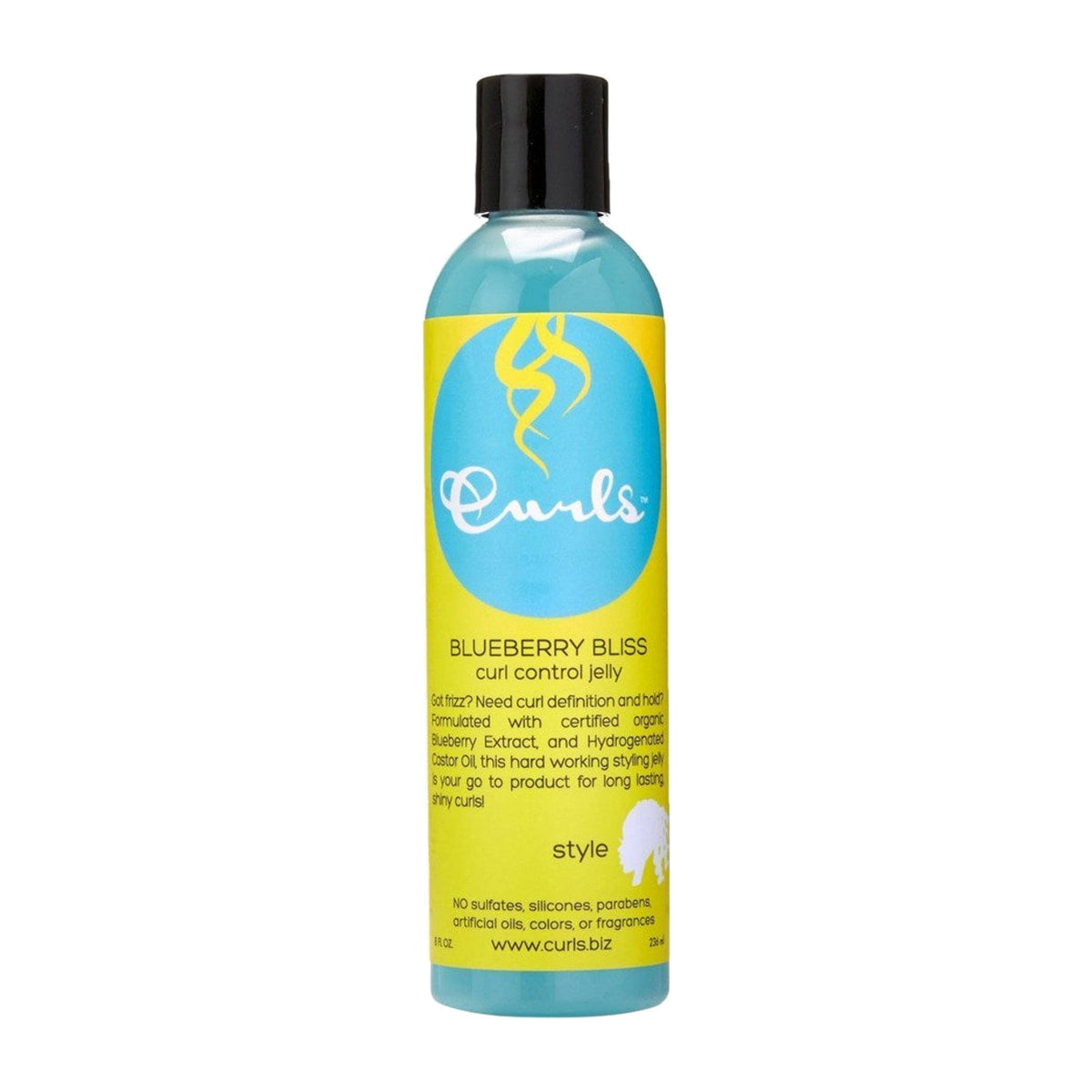CURLS Blueberry Bliss Curl Control Jelly – 8 oz product image on white background