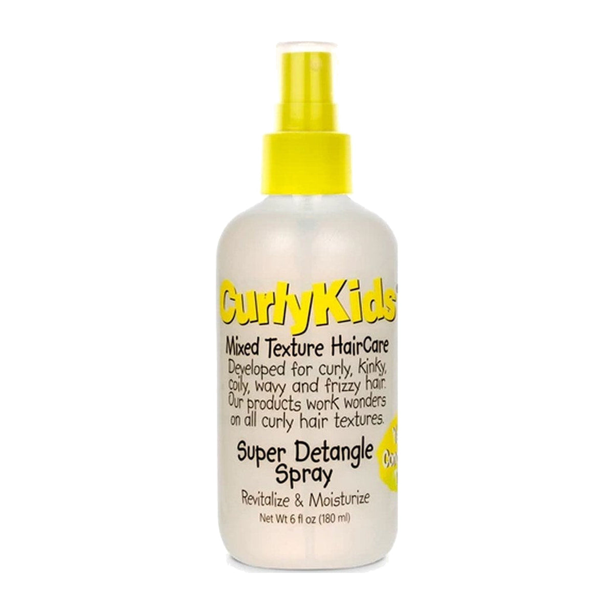 CurlyKids Super Detangle Spray – 6 oz product image on white background