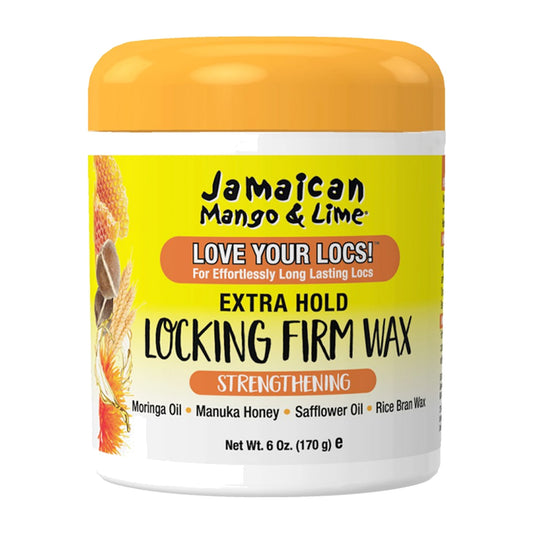 Jamaican Mango & Lime Locking Firm Wax Extra Hold – 6 oz product image on white background