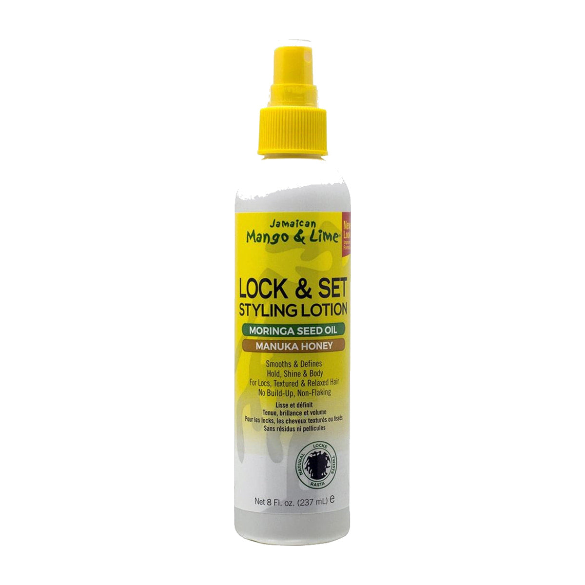 Jamaican Mango & Lime Lock & Set Styling Lotion – 8 oz product image on white background