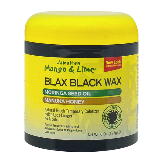 Jamaican Mango & Lime Blax Black Wax – 6 oz product image on white background