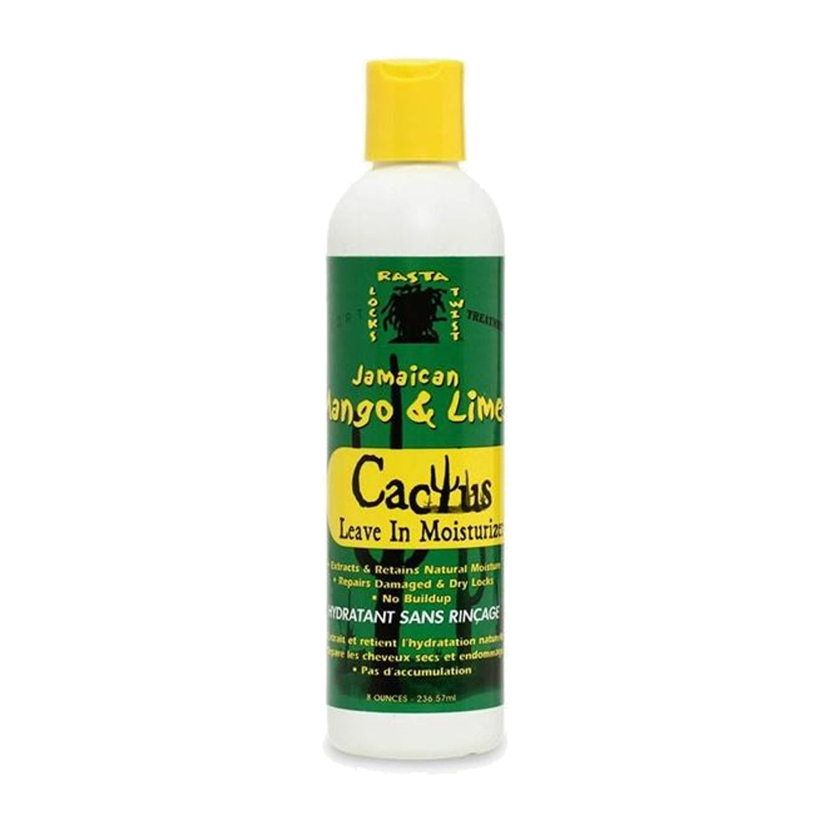 Jamaican Mango & Lime Cactus Leave-In Moisturizer – 8 oz product image on white background