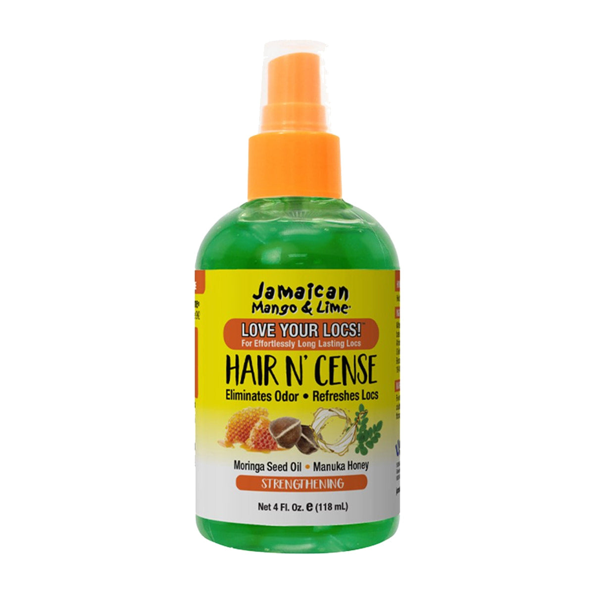 Jamaican Mango & Lime Hair N'Cense – 4 oz product image on white background