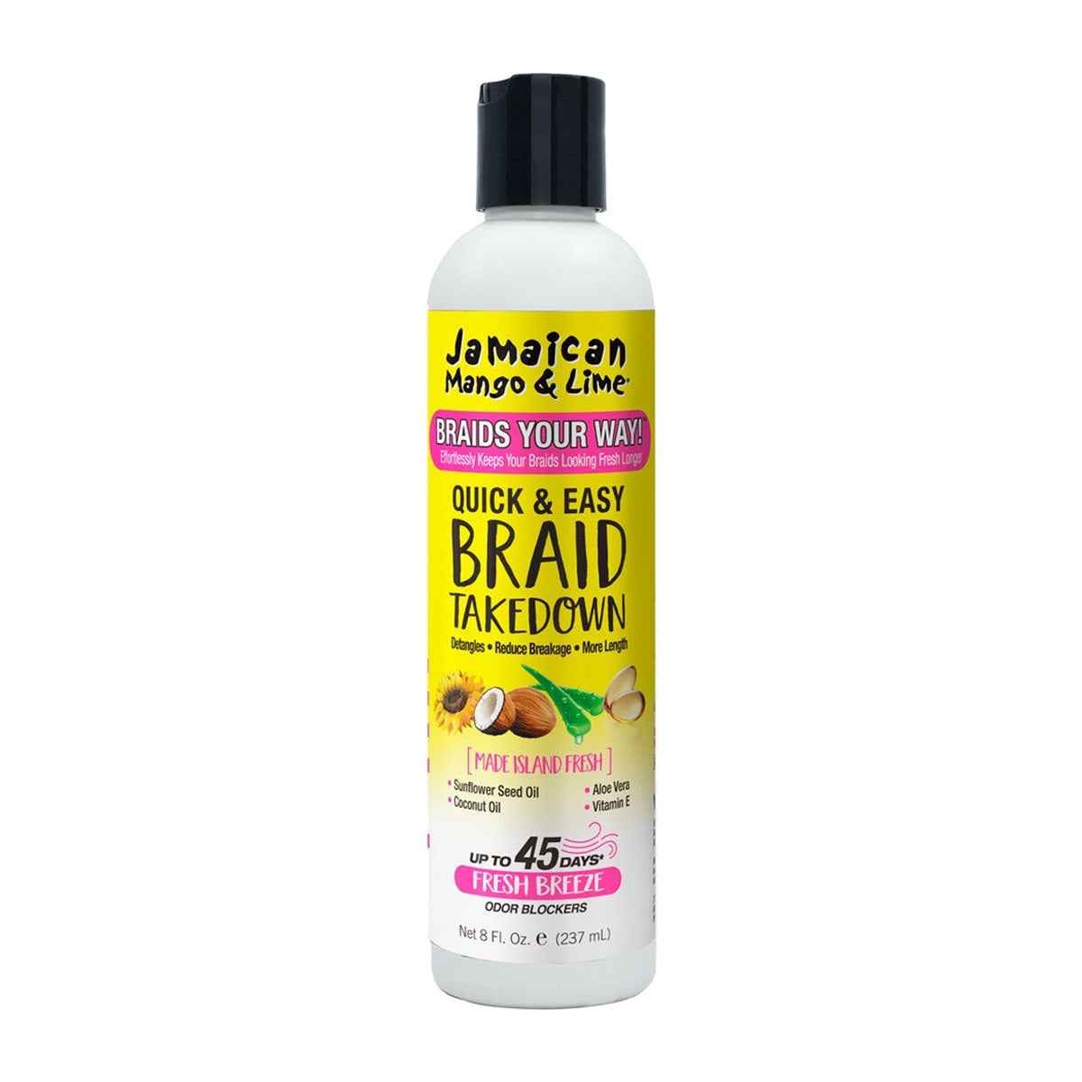 Jamaican Mango & Lime Quick & Easy Braid Takedown – 8 oz product image on white background