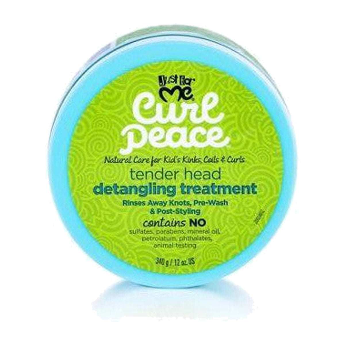 Just For Me Curl Peace Tender Head Detangling Pre-Shampoo – 12 oz product image on white background