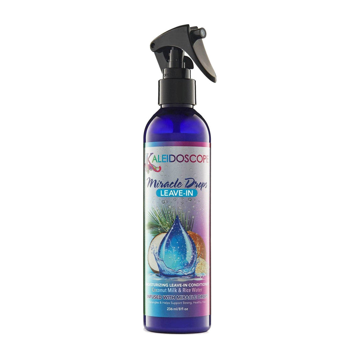 Kaleidoscope Miracle Drops Leave-In Conditioner – 8 oz product image on white background