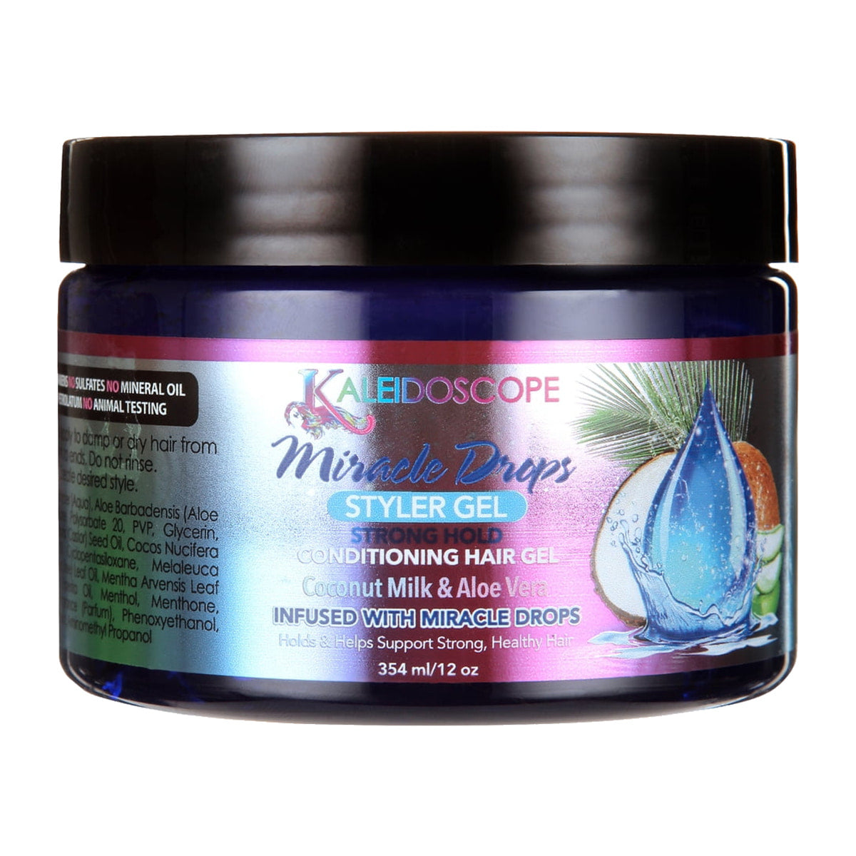 Kaleidoscope Miracle Drops Styler Gel – 12 oz product image on white background
