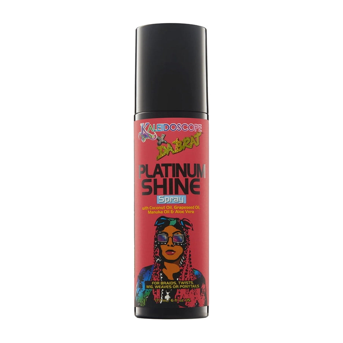 Kaleidoscope x Da Brat Platinum Shine Spray – 6 oz product image on white background