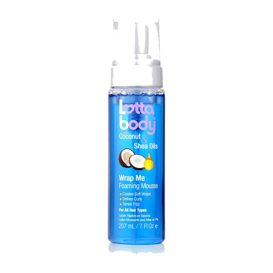Lottabody Wrap Me Foaming Curl Mousse – 7 oz product image on white background