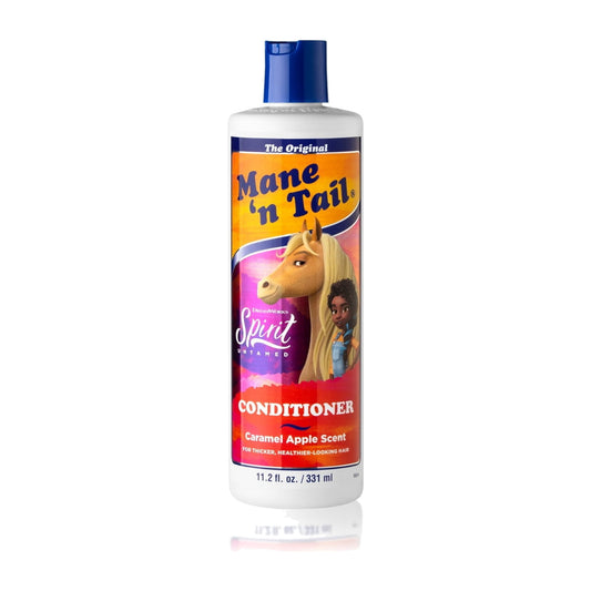 Mane 'n Tail Spirit Untamed Conditioner – Caramel Apple, 12 oz product image on white background