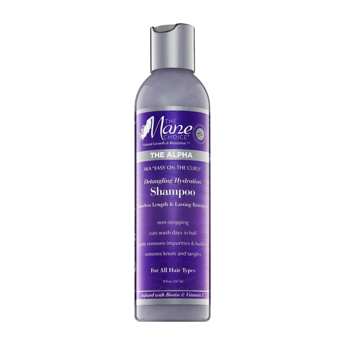 The Mane Choice Easy On The Curls Detangling Hydration Shampoo – 8 oz product image on white background