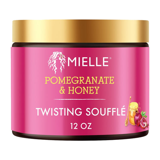 Mielle Pomegranate & Honey Twisting Soufflé – 12 oz product image on white background