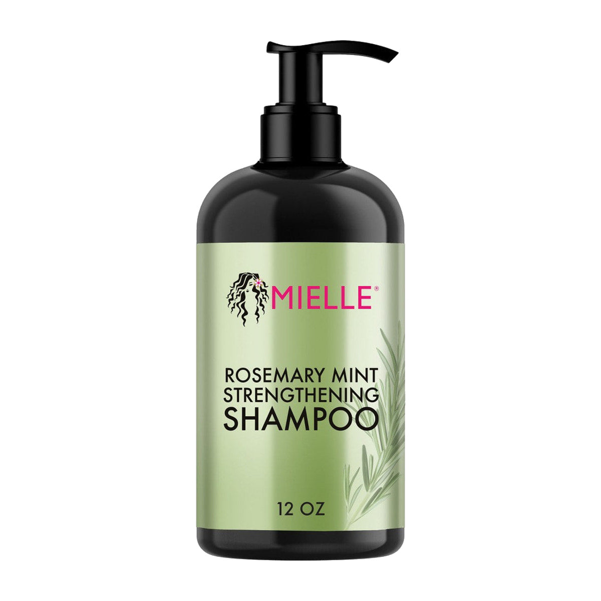 Mielle Rosemary Mint Strengthening Shampoo – 12 oz product image on white background