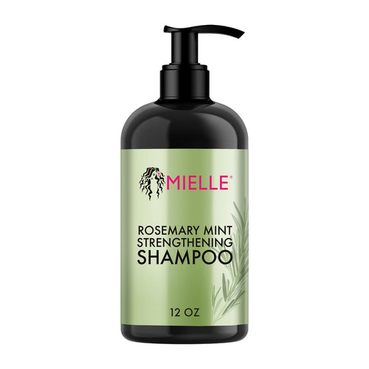 Mielle Rosemary Mint Strengthening Shampoo – 12 oz product image on white background